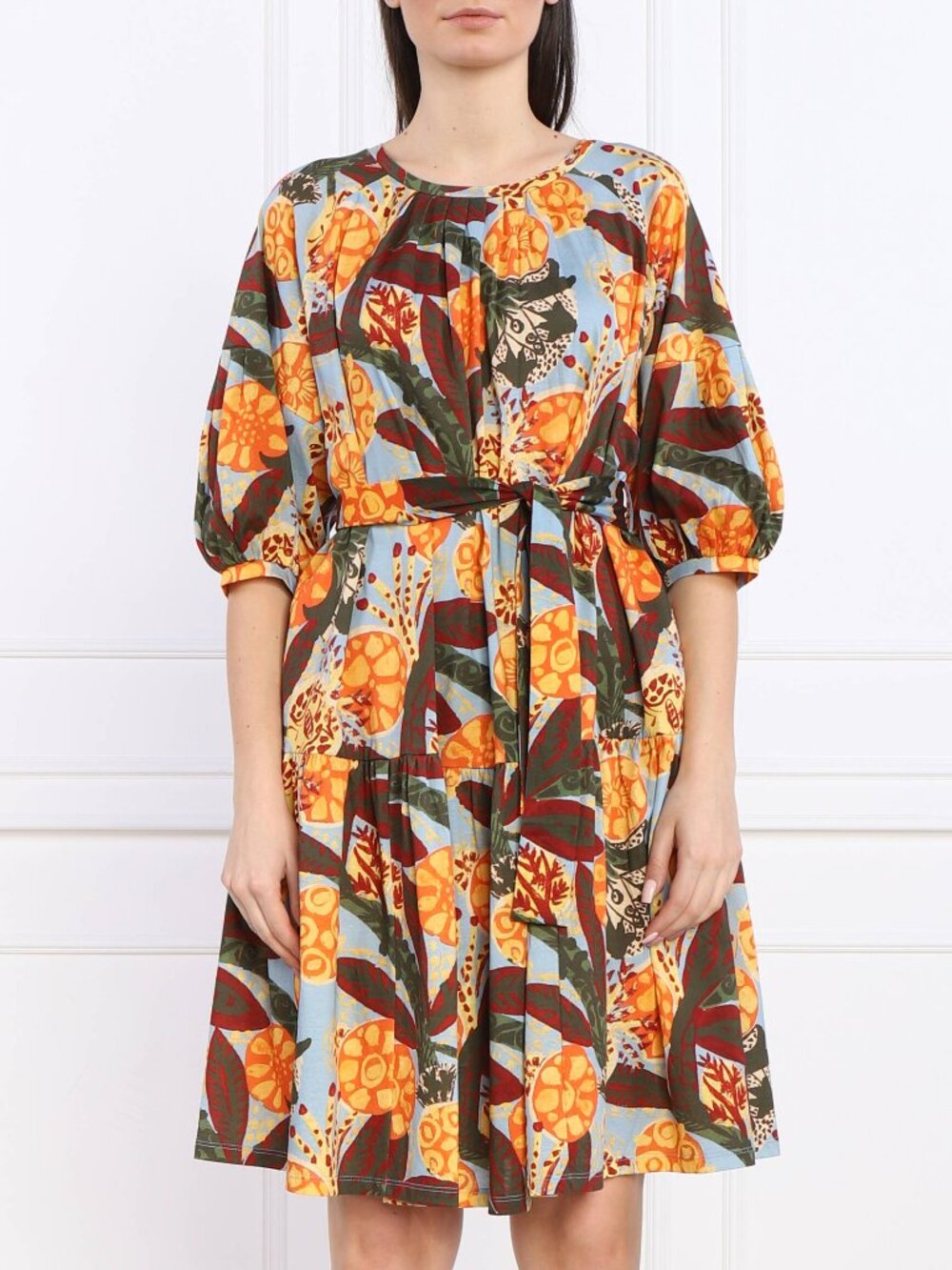 MaxMara Weekend Laila Mini Dress - PLEASE READ - cotton geometric short sleeve